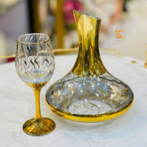 07-Pcs Celestial Aqua Water Set