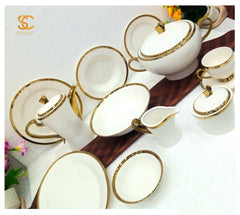 61-Piece Bone China Dinner Set