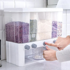 6 Partition Cereal Dispenser