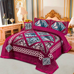 Velvet Jacquard 4 Piece