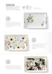 Diverse Serving Tray Set