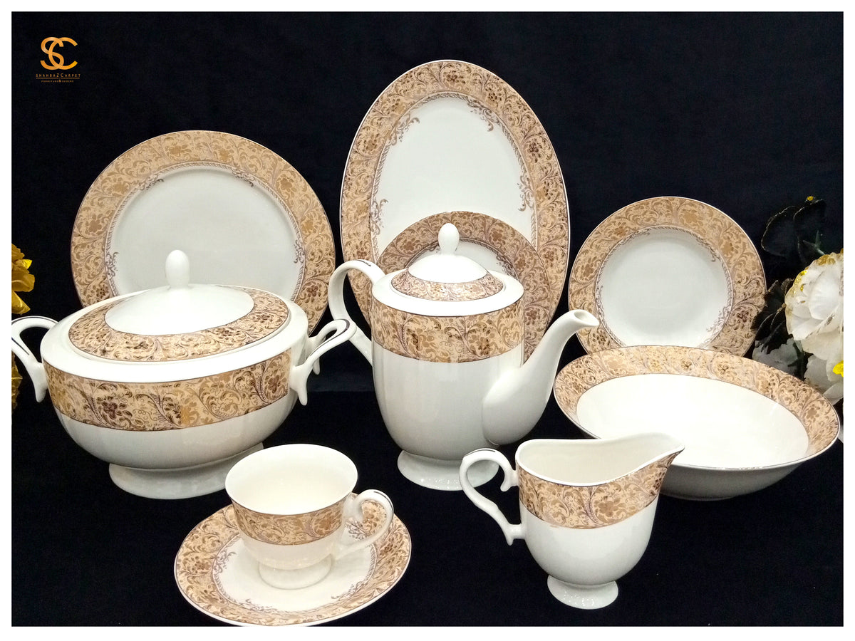 61-Piece Bone China Dinner Set