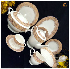 61-Piece Bone China Dinner Set