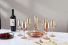 Modern Wine Glass & Jug Set