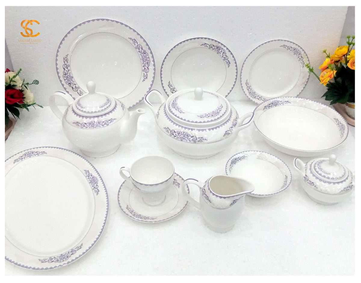 61-Piece Bone China Dinner Set