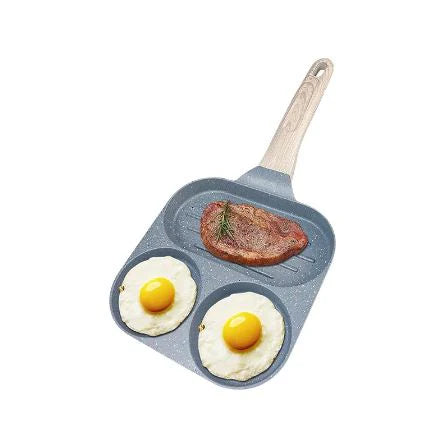 Non-Stick Three Portion Frying Pan