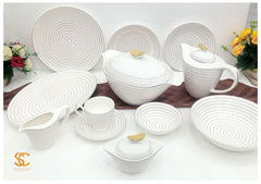 61-Piece Bone China Dinner Set