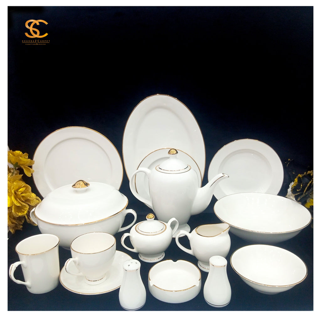 72-Piece Bone Dinner Set