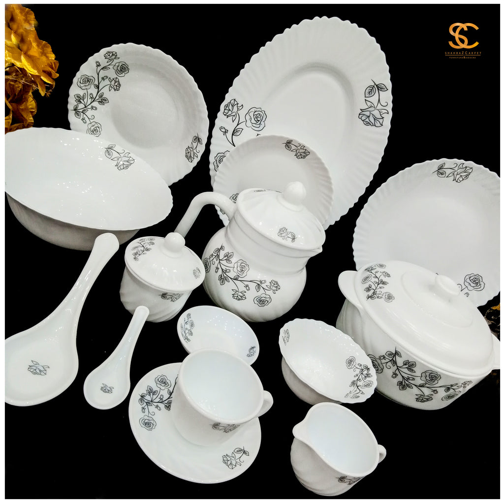 62-Piece Bone China Dinner Set