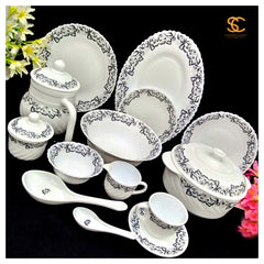 62-Piece Bone China Dinner Set