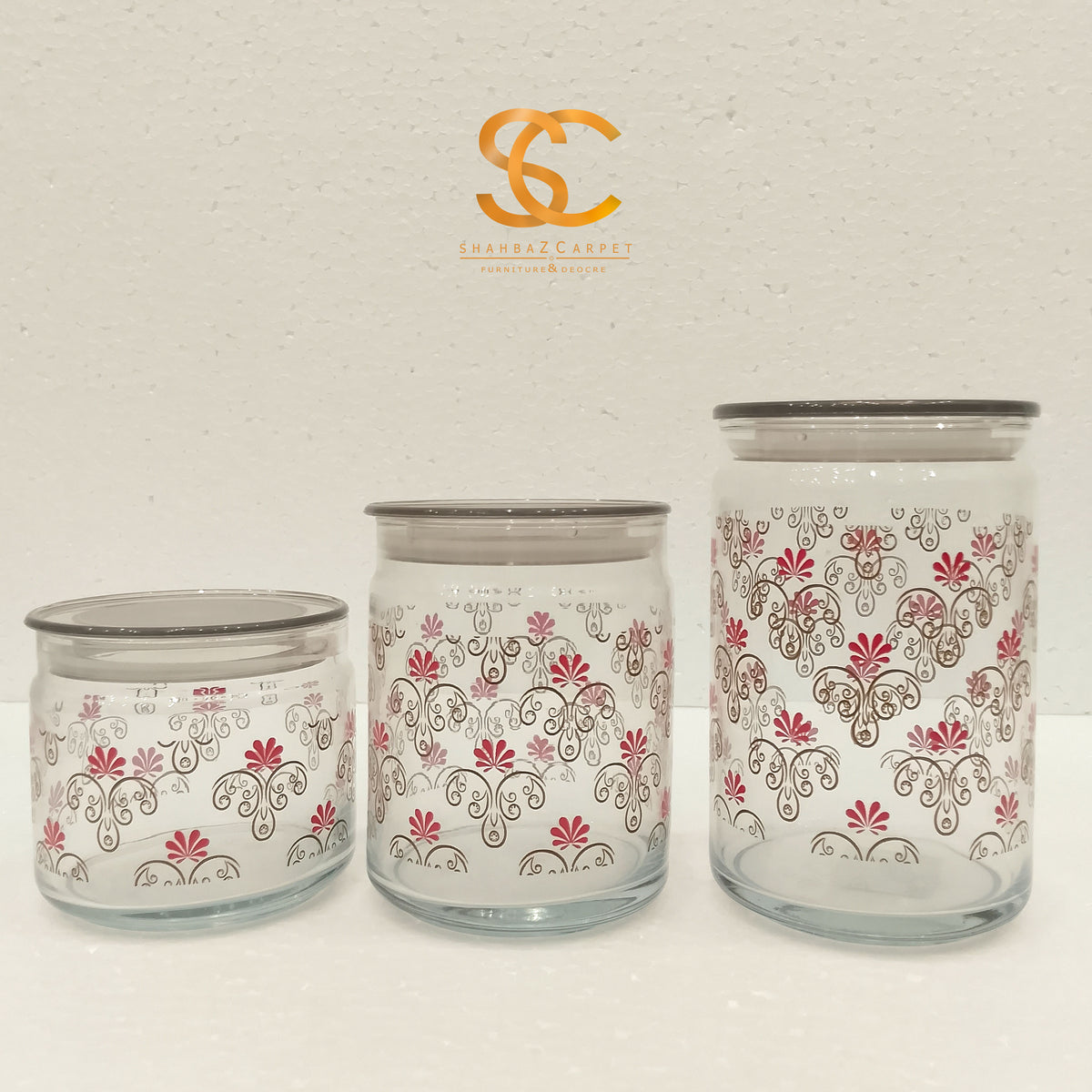 3-Piece Jar Set