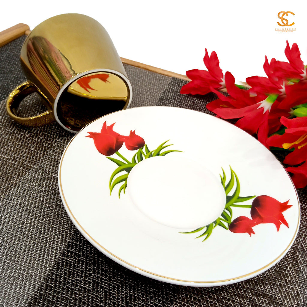 Bone China Cup & Saucer