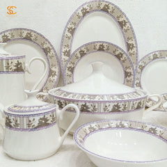 Vintage Floral Dinner Set