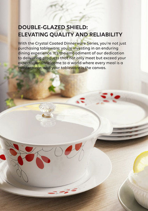 Melamine 80-Piece Dinner Set