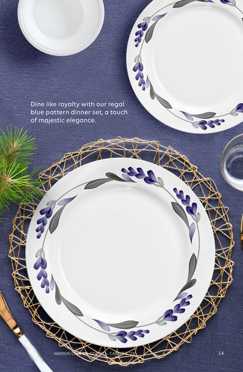 Melamine 80-Piece Dinner Set