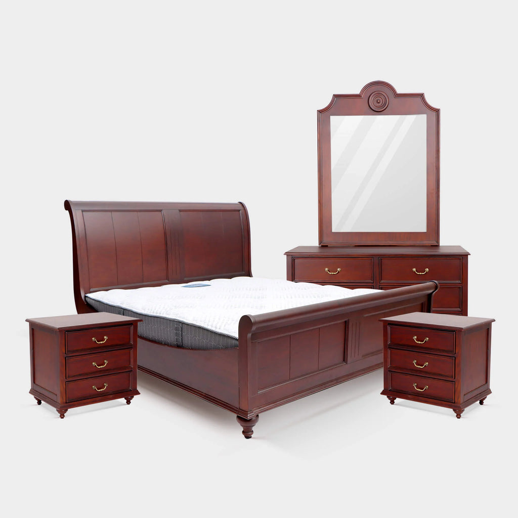 SLEIGH BED SET