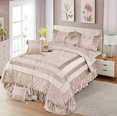 Fancy Bedsheet 09 Pcs Set