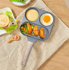 Non-Stick Three Portion Frying Pan