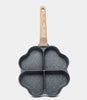 Heart Shape Four Portion Fry Pan